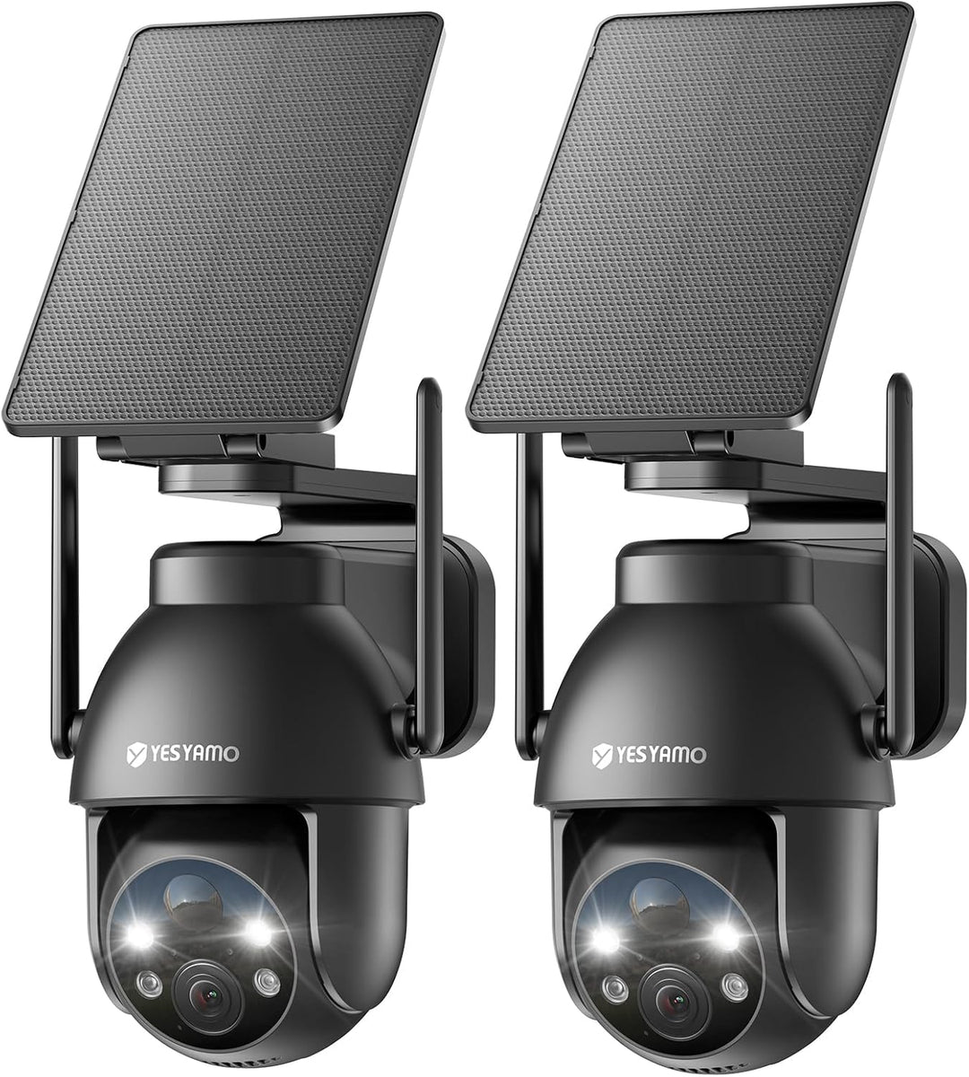 2K Überwachungskamera, WLAN, für den Aussenbereich, kabellos, Solar, 2,4 GHz, Solar-Kamera für den A