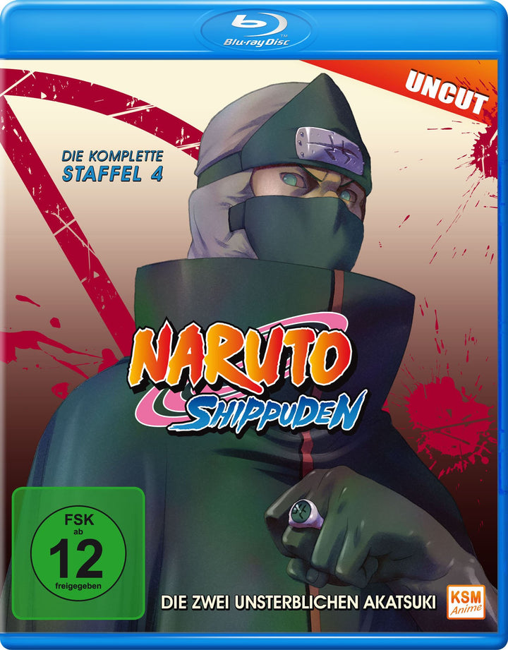 Naruto Shippuden, Staffel 4: Die Zwei Unsterblichen Akatsuki (Episoden 292-308, uncut) [Blu-ray], Bl