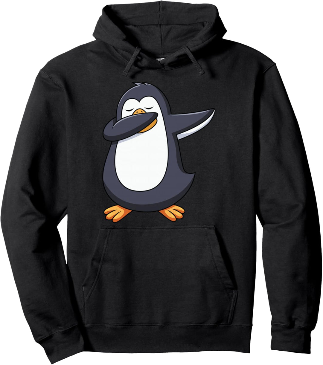 Dabbing Pinguin Pullover Hoodie