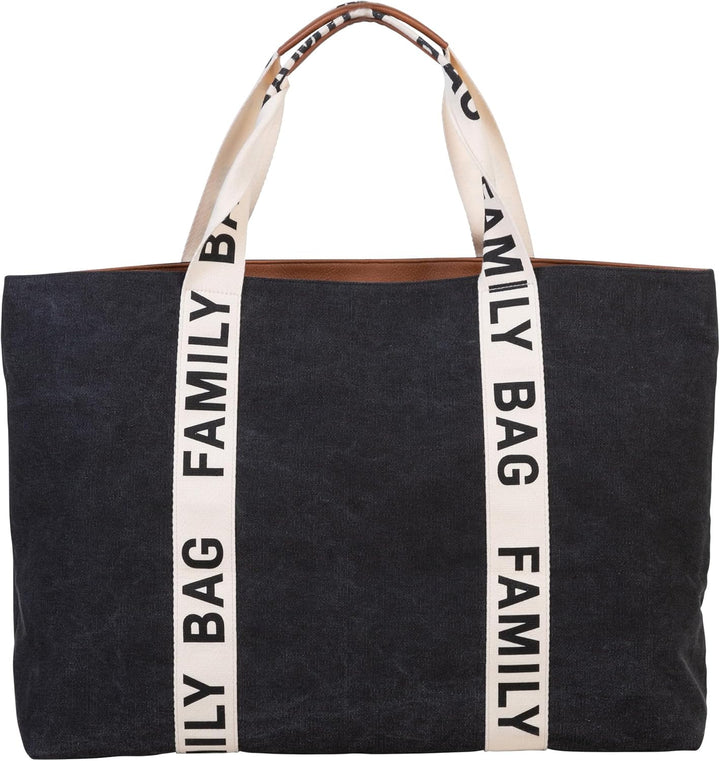 CHILDHOME, Family Bag, Wickeltasche, Reise-/Wochenendtasche, grosses Fassungsvermögen, abnehmbare Ta