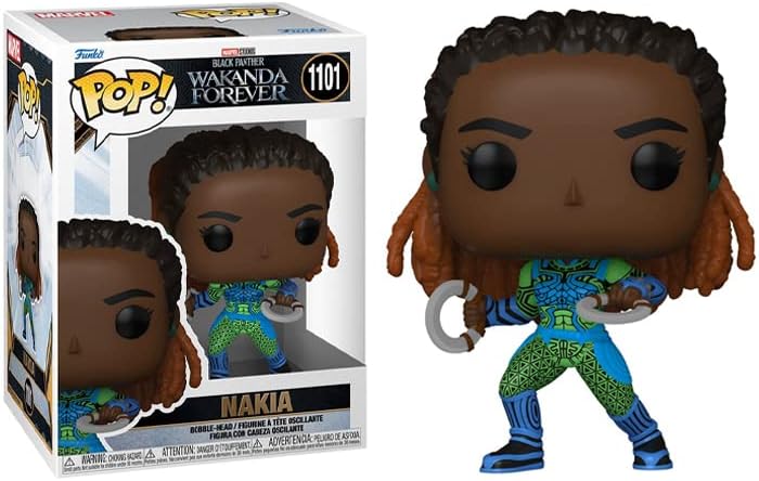 POP Marvel: Black Panther: Wakanda Forever – Nakia Funko Pop! Vinyl-Figur (gebündelt mit kompatibler