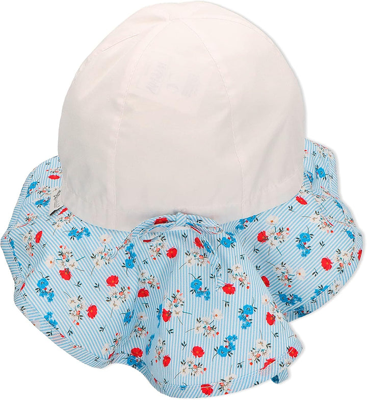 Sterntaler Mädchen Sonnenhut Blumenkranz Hut 53 Weiss, 53 Weiss