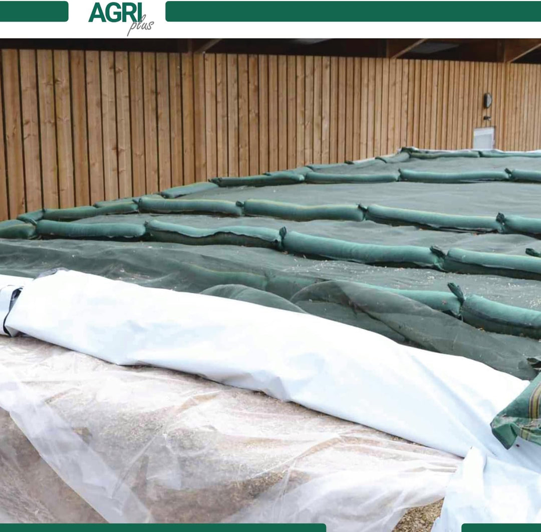 AGRI plus Silo-Sandsäcke mit Griff I 10 Stück I Sandsäcke zum Befüllen mit 12kg Fassungsvermögen I 2