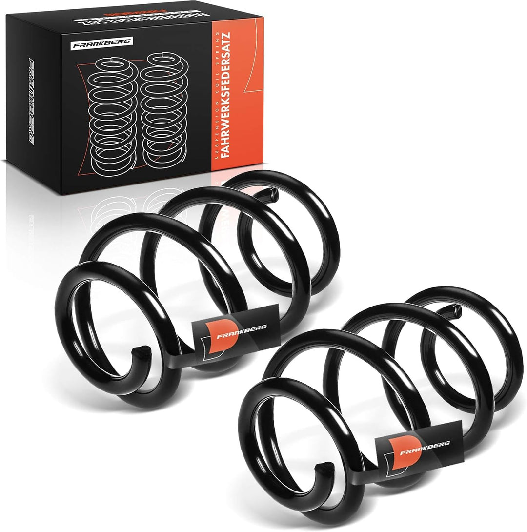 Frankberg 2x Federn Fahrwerksfeder Hinterachse Kompatibel mit A-Klasse W176 A180 2012-2018 Replace#