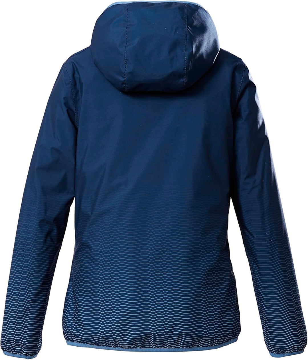 Killtec Mädchen Kos 211 Grls Jckt Funktionsjacke/Outdoorjacke mit Kapuze, packbar 128 dunkelblau, 12