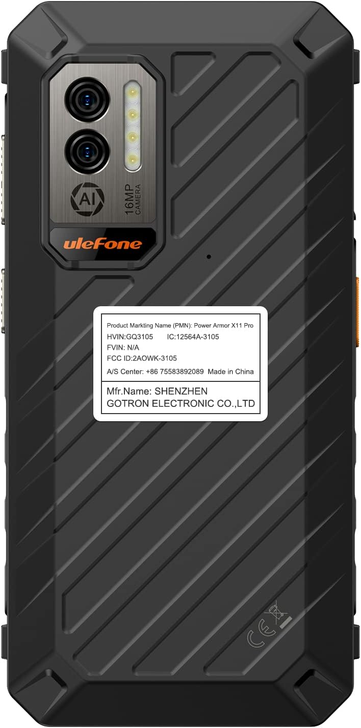 Ulefone Armor Outdoor Handy Rugged Smartphone NFC 4g Black-2, Black-2