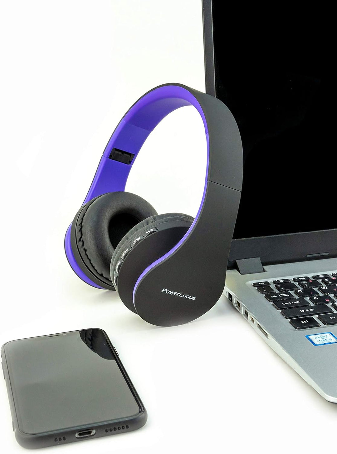 PowerLocus P1 Bluetooth Kopfhörer Kabellos, Wireless 5.0 Bluetooth Kopfhörer Over-Ear, Over Ear Kopf