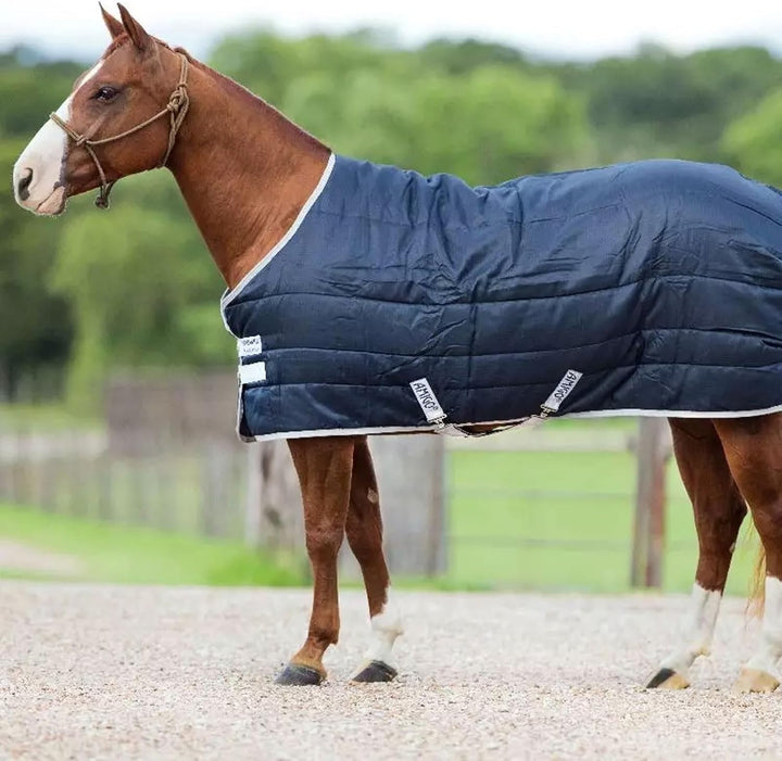 Horseware Stalldecke Amigo Insulator medium 200g- navy/silver, Groesse:125, 125
