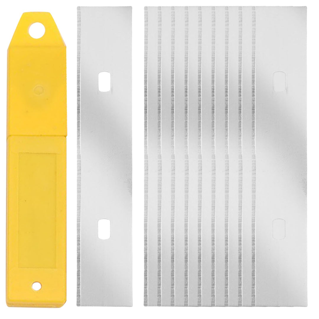 60 Stück Ersatzklinge Für Schaber 100mm, Klingen Für Farbschaber, Teppichschabe, Tapetenschaber, Tap