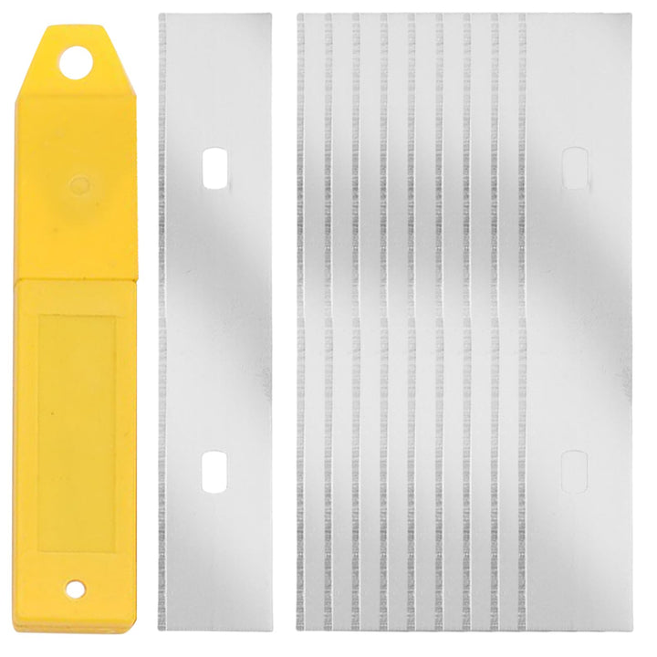 60 Stück Ersatzklinge Für Schaber 100mm, Klingen Für Farbschaber, Teppichschabe, Tapetenschaber, Tap