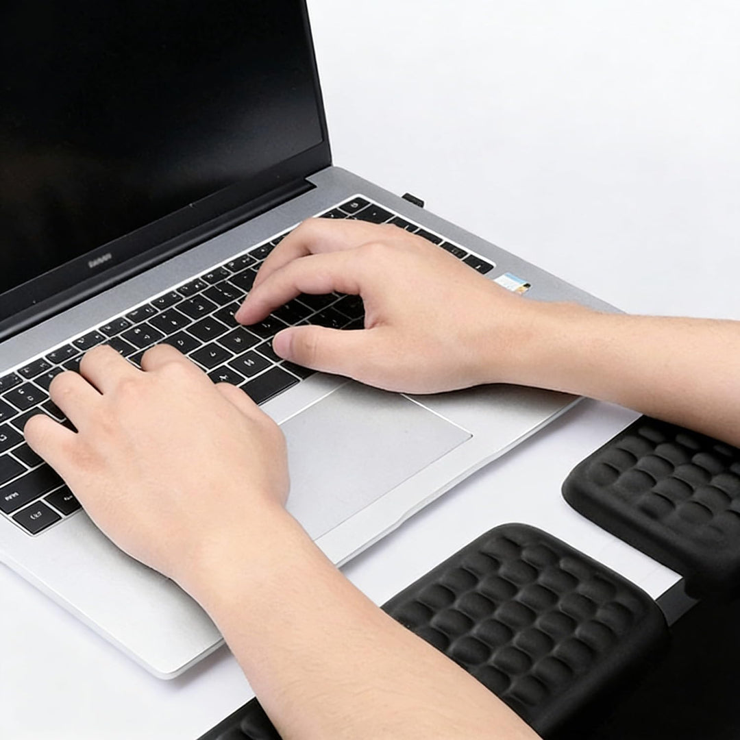 Handauflage tastatur,Schwamm Handgelenkauflag Und Ellbogenauflage,Handballenauflage tastatur,Unterar
