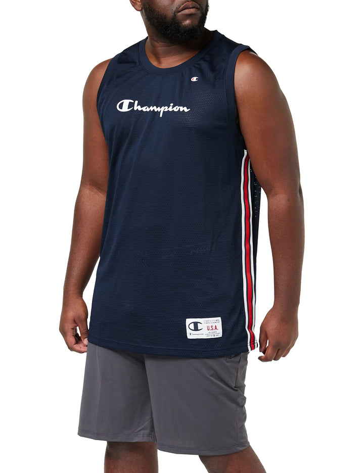 Champion Herren Sport Tech S-l Unterhemd M Marineblau, M Marineblau
