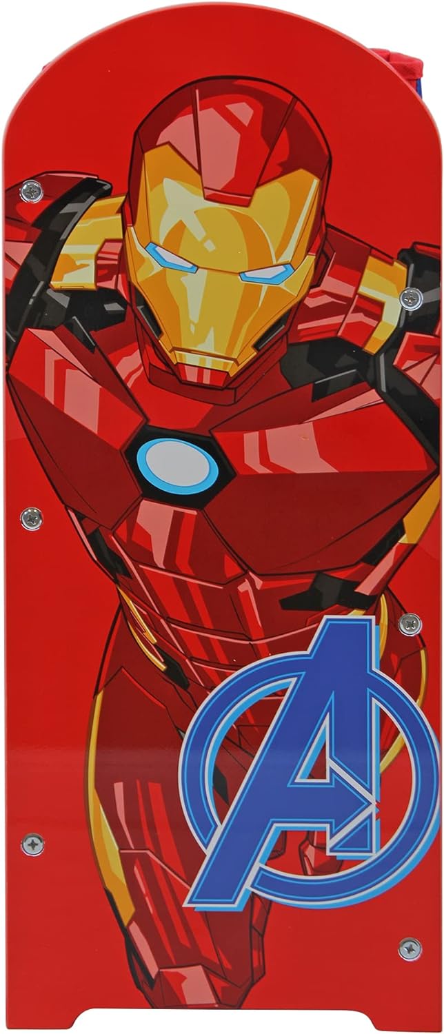 Disney Marvel Avengers Multicoloured Storage Unit with 6 Storage Boxes for Kids