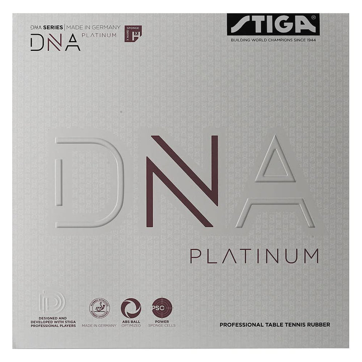 Stiga Unisex-Adult DNA Platinum Xh Tischtennisbelag 2.3 Rot, 2.3 Rot