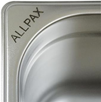Allpax GN Behälter 1/1 Edelstahl - Höhe 20 mm - lebensmittelechter & hitzebeständiger Gastronormbehä