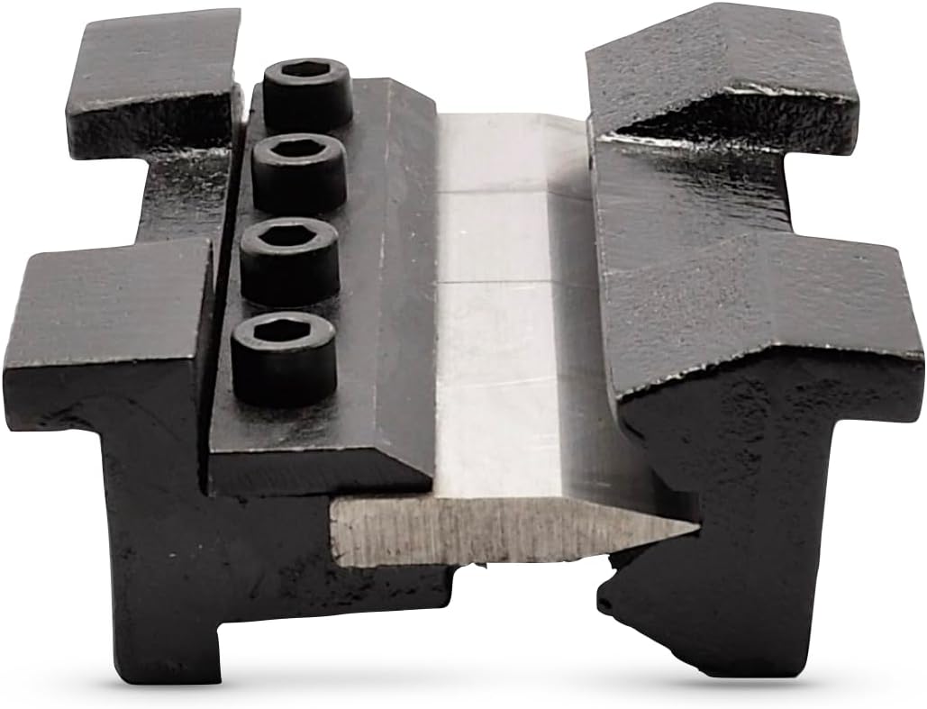 Biegevorrichtung Schraubstock 100mm Biegebacken mit Magnethalterung Abkantbacken biegen Handbieger 1