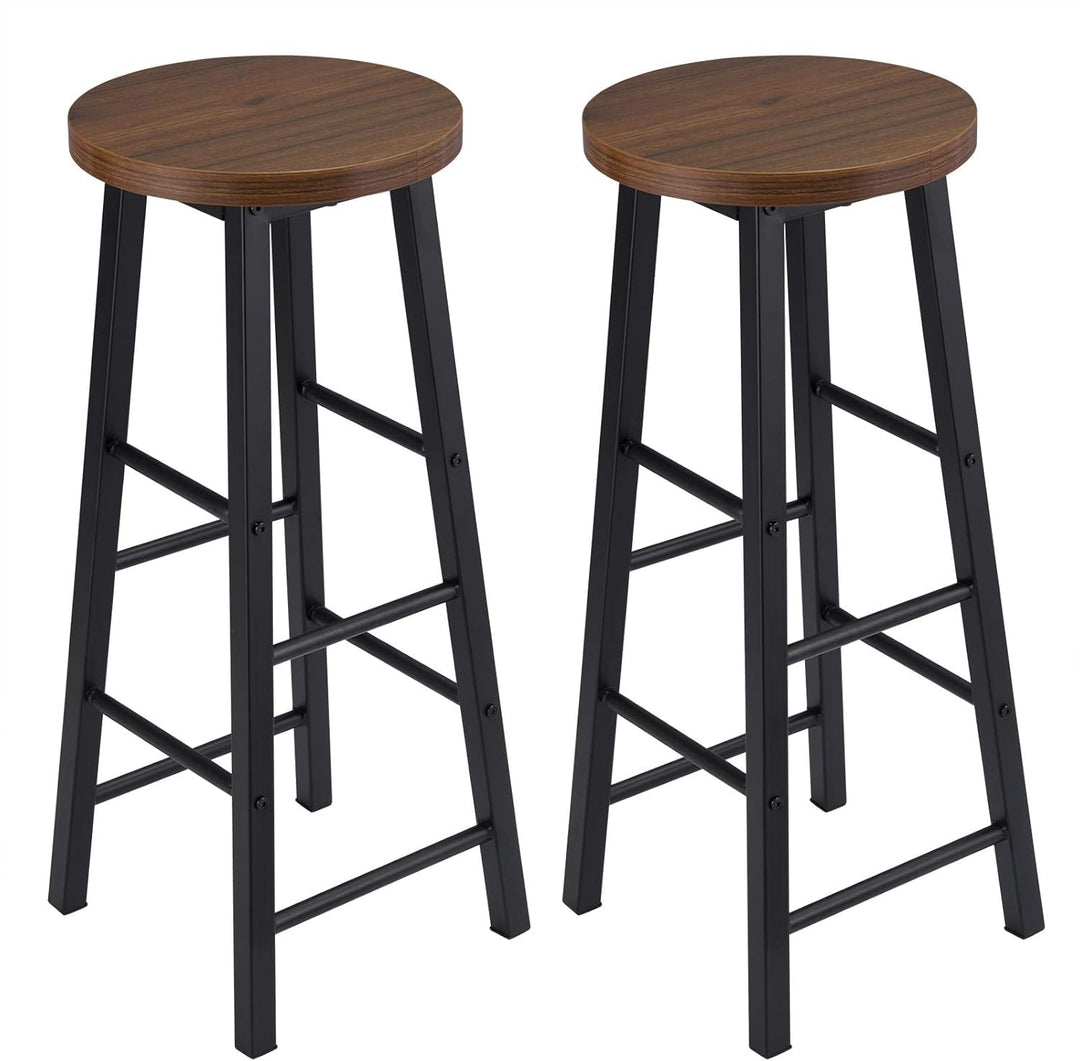 WOLTU BH130dc-2 2X Barhocker Bistrohocker Tresenhocker Barstuhl, Gestell aus stabilem Stahl, Stizflä