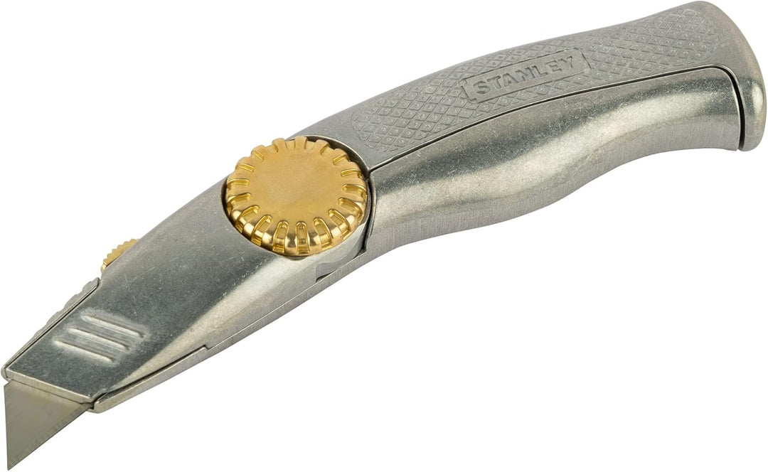 Stanley Fatmax Messer PRO 0-10-819 (mit einziehbarer Klinge, 205 mm Länge, robustes Zinkdruckgehäuse
