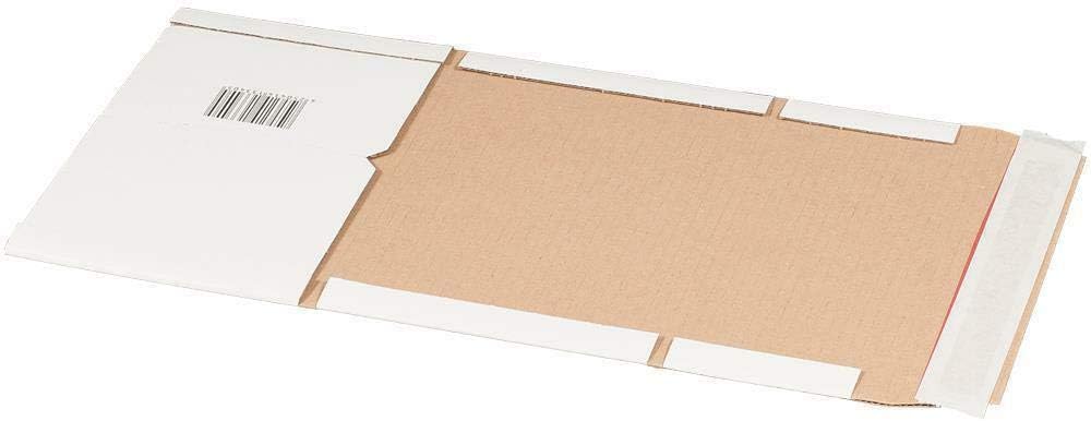 Universalverpackung Weiss A4 Multimediaverpackung Buchverpackung 25 Stück