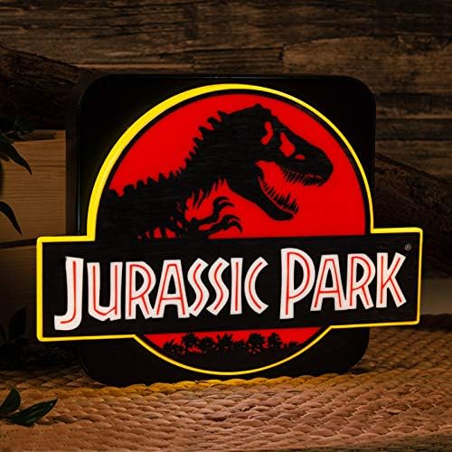 Numskull Lampe, Plastik, Mehrfarbig, 25.7 x 21.6 x 8.7 cm, NS2403 Jurassic Park Lampe, Jurassic Park