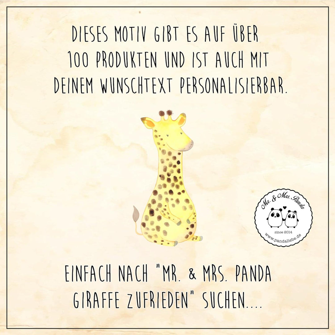 Mr. & Mrs. Panda Etui Giraffe Zufrieden Grösse XL Grosse - Geschenk, Abenteuer, Pencil case, Schmink