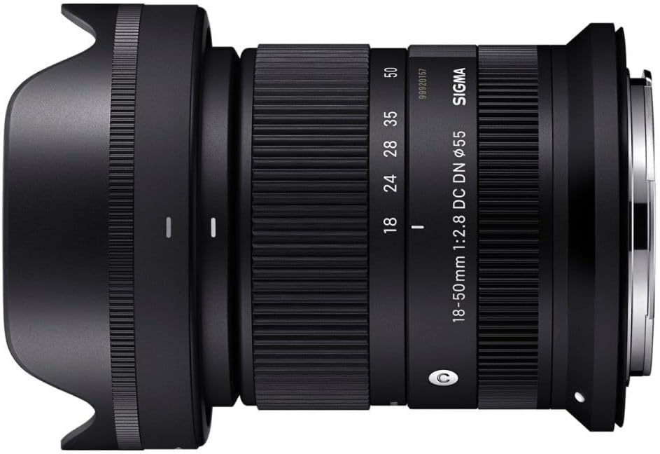 SIGMA 18-50 mm F2.8 DC DN zeitgenössisches Objektiv für Canon RF Mount spiegellose Kameras