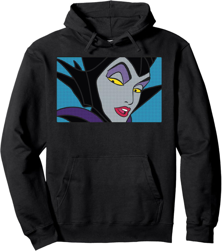 Disney Villains Maleficent Comic Panel Portrait Pullover Hoodie