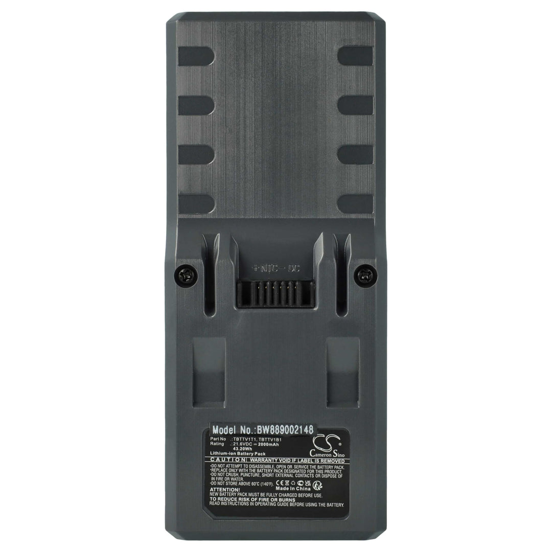 vhbw Akku Ersatz für Kärcher 2.863-362.0 | 9.754-766.0 für Staubsauger (2000 mAh, 21,6 V, Li-Ion)