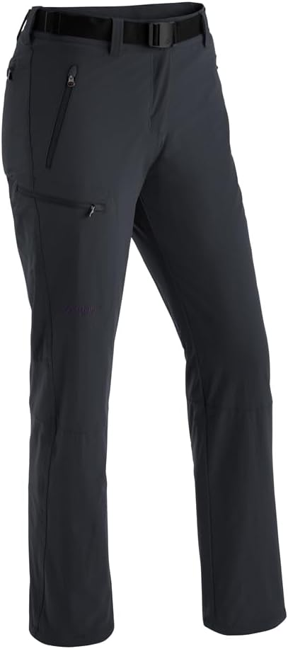 Maier Sports Damen Wanderhose Rechberg Therm 38 Schwarz, 38 Schwarz