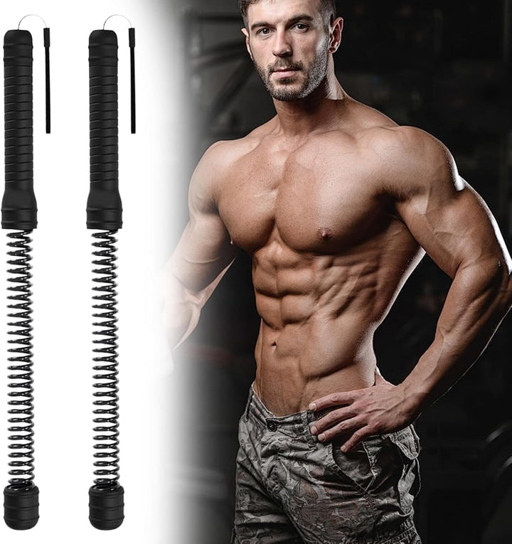 Generisch Fitnessseile | 2 Kurze Battle Ropes | Knötchenfreies Rutschfestes Tragbares Fitnessband Fü
