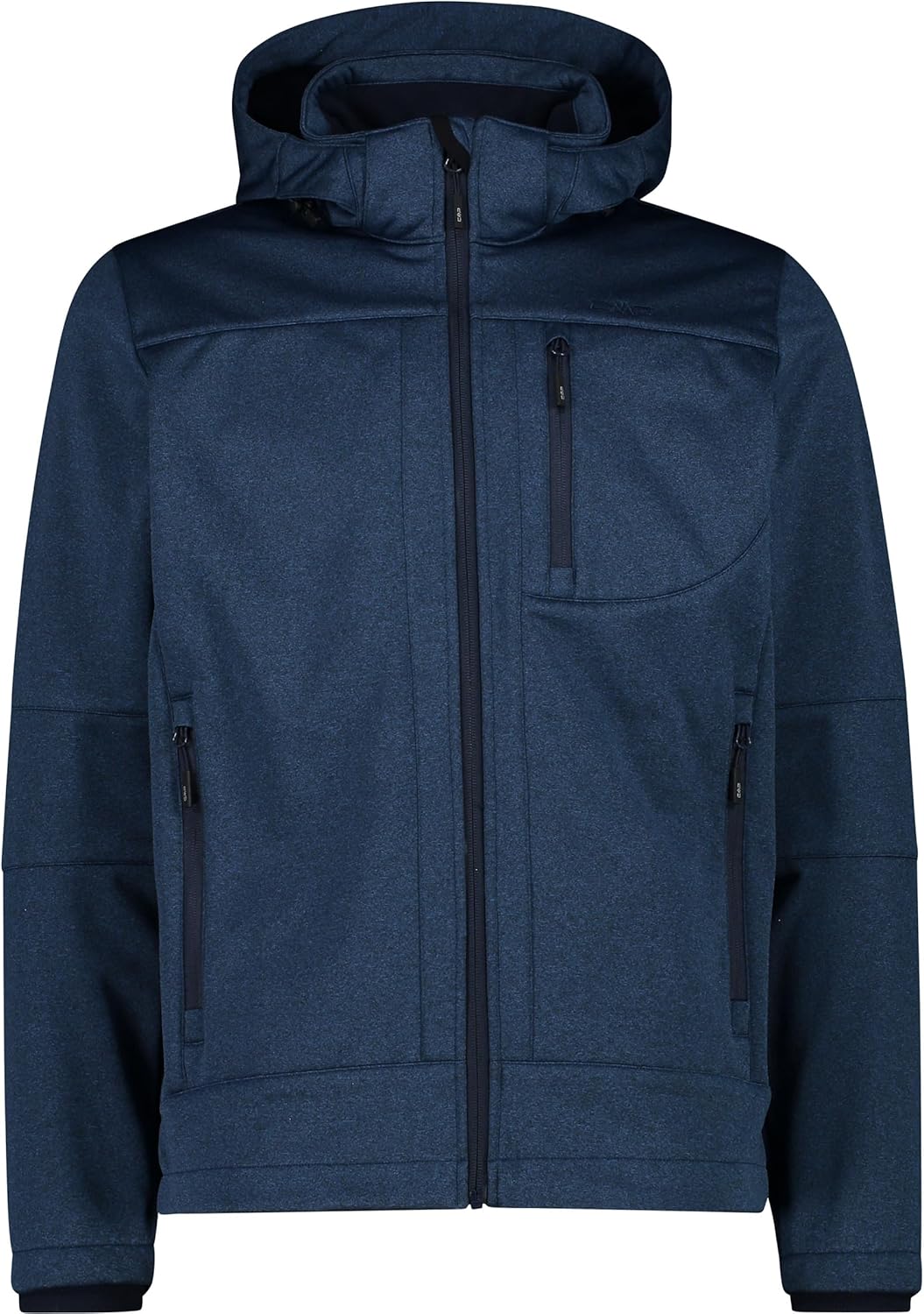 CMP Herren Zip Kapuzenjacke 50 Blaustein Mel., 50 Blaustein Mel.