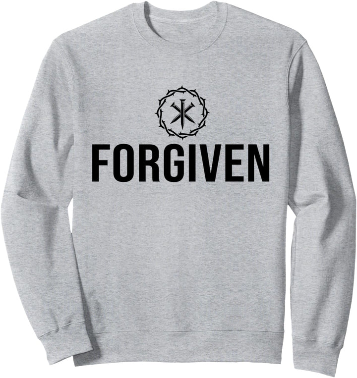 Christian gift idea bible verse inspirational gift Forgiven Sweatshirt