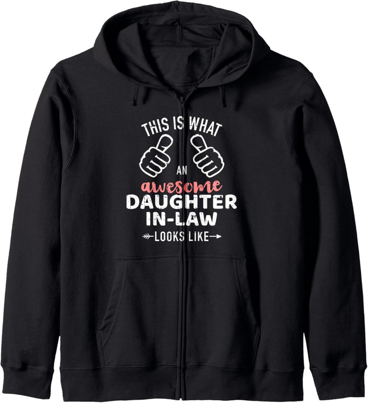 So sieht eine fantastische Schwiegertochter aus Kapuzenjacke