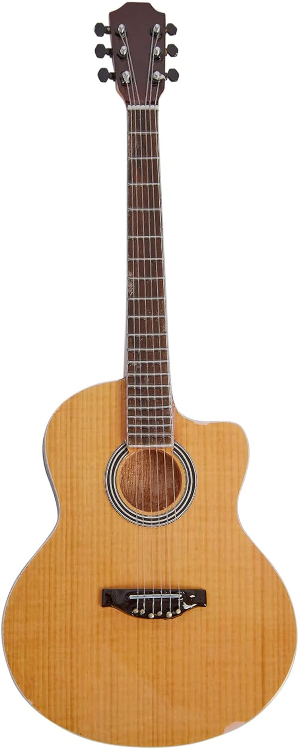 Axman Richard Thompson Miniatur-Gitarren-Nachbildung – Musikgeschenke – Handgefertigtes Ornamentmass