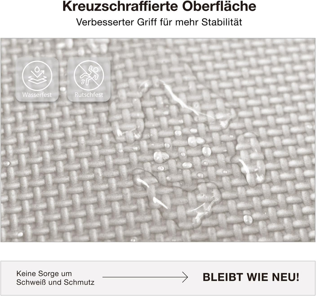 AIRHOP Bodenschutzmatte Fitness Matte Extra Dicke Bodenmatten, rutschfeste Schutzmatten Fitnessraum,