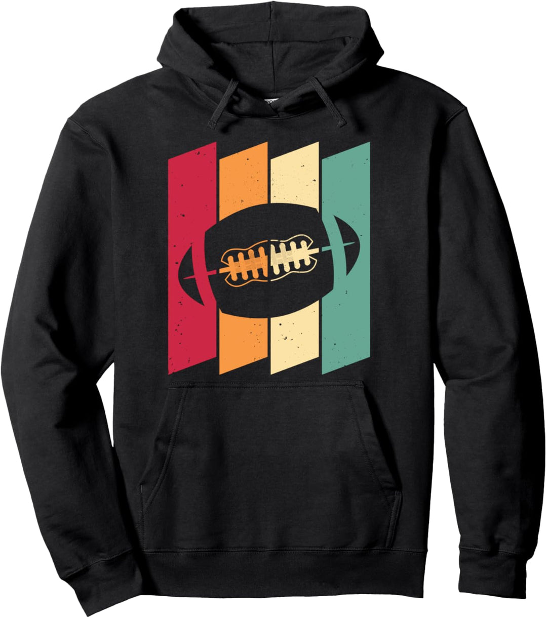 Retro Rugby Spieler - Vintage Rugger Rugby Pullover Hoodie