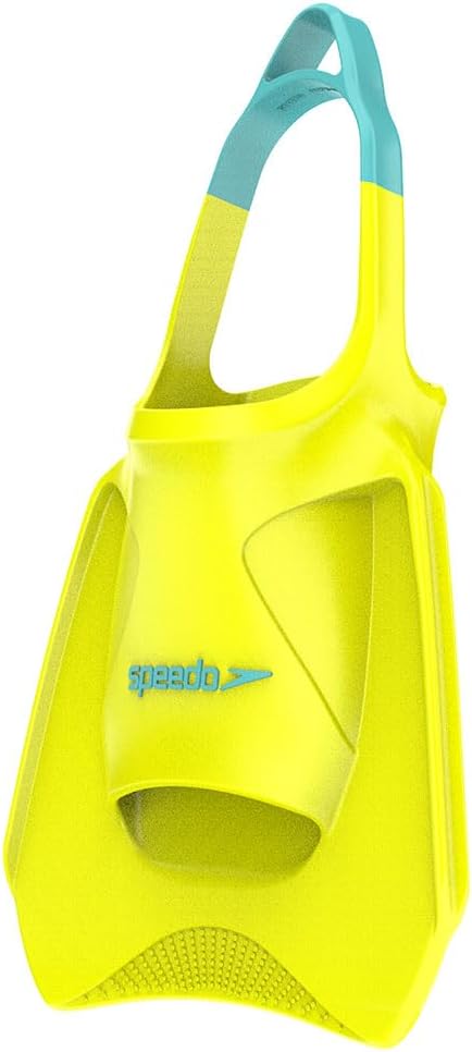 Speedo Unisex Biofuse Fitness-Flossen | Schwimmtraining | Schwimmflossen | Flossen S Hyper Yellow/Co