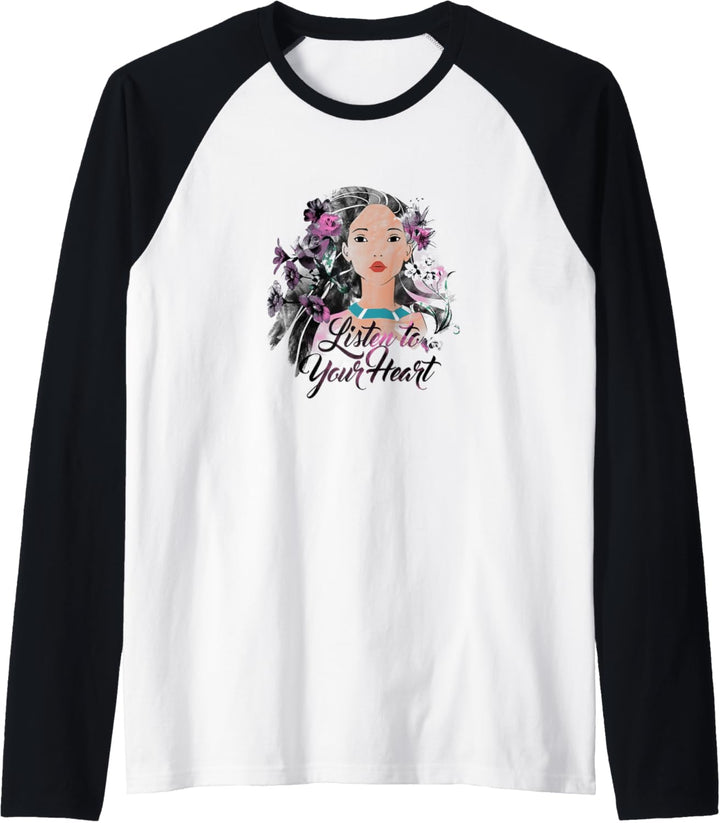 Disney Pocahontas Listen To Your Heart Raglan
