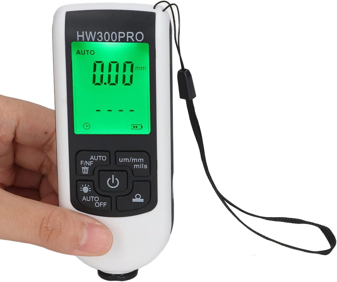 HW-300PRO Digitales Beschichtungsdickenmessgerät mit 1 µm Auflösung. Lackschichtdickenmessgerät. Zum