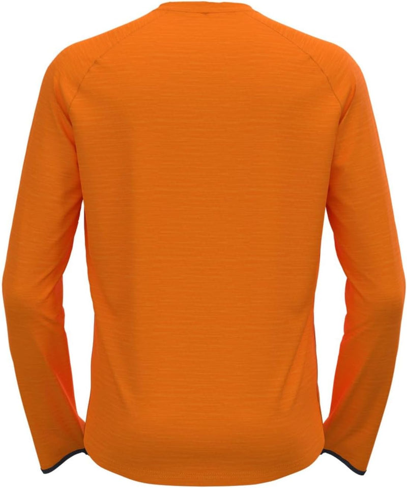 Odlo Damen Run Easy Warm_313612 Sweater (1er Pack) S Oriole Melange, S Oriole Melange