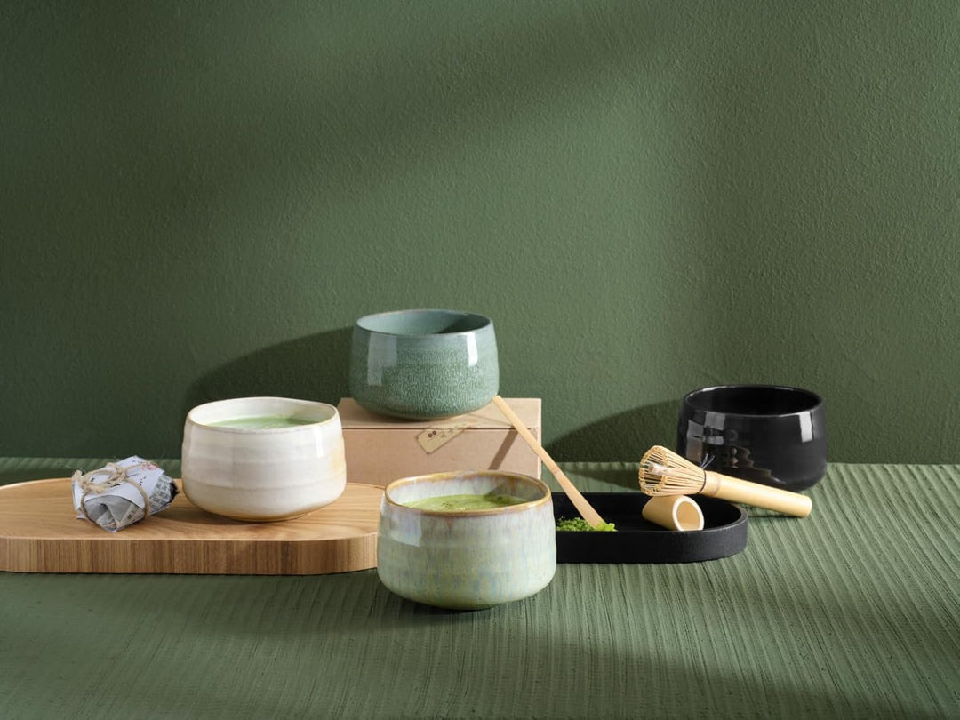 ASA moribana Matcha-Set Kombu Shiny 3tlg