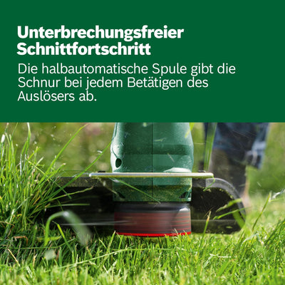 Bosch Akku-Rasentrimmer UniversalGrassCut 18V-26-500 (zum Rasentrimmen und Kantenschneiden; Ladezeit