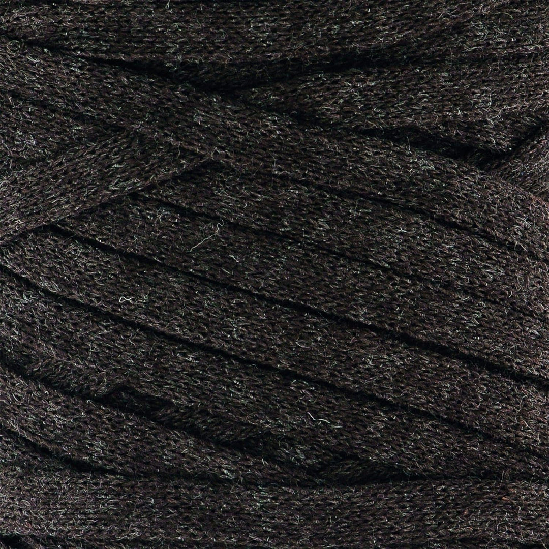 Hoooked Ribbon XL Bändchengarn Sparset aus 4 Rollen Wahl (Tabacco Brown), Tabacco Brown