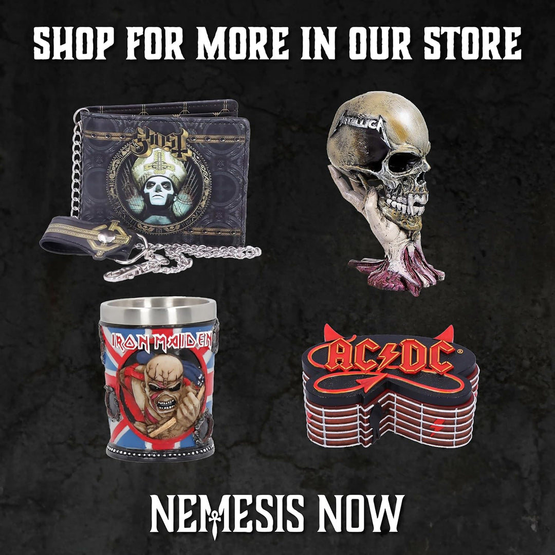 Nemesis Now Metallica-Master of Puppets Bierkrug, Kunstharz, Schwarz, 14,5 cm