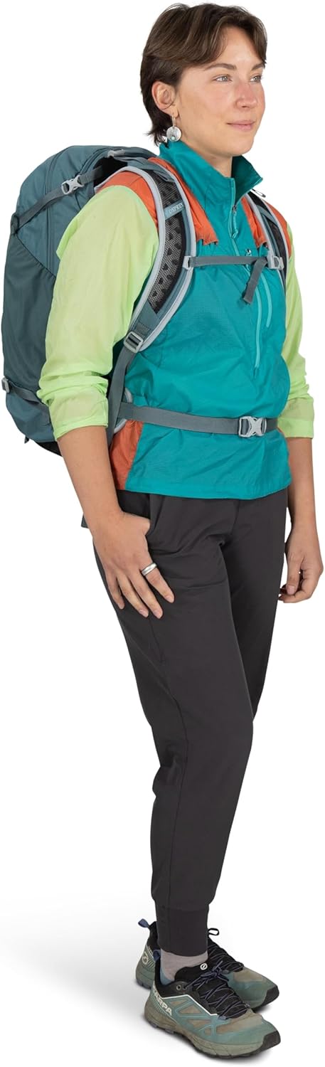 Osprey Unisex Hikelite 26 Hiking Pack (1er Pack) S-M Schwarz, S-M Schwarz