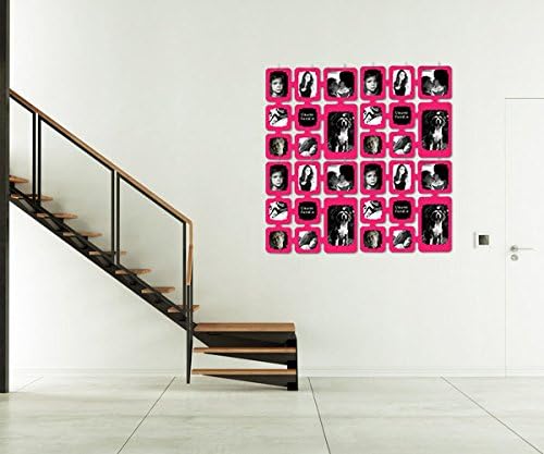 trendfinding 4 Segmente Foto Deko Karten Raumteiler Bilderrahmen Fotocollage Bilderwand Kartenvorhan