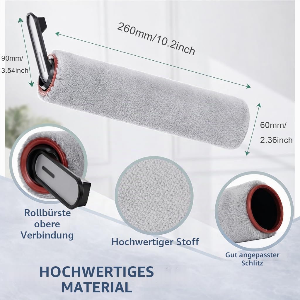 Bürstenrolle & HEPA Filter Set für DREAME H15 Pro, H15 Mix, H12 Pro FlexReach, H15 Pro FoamWash, H15