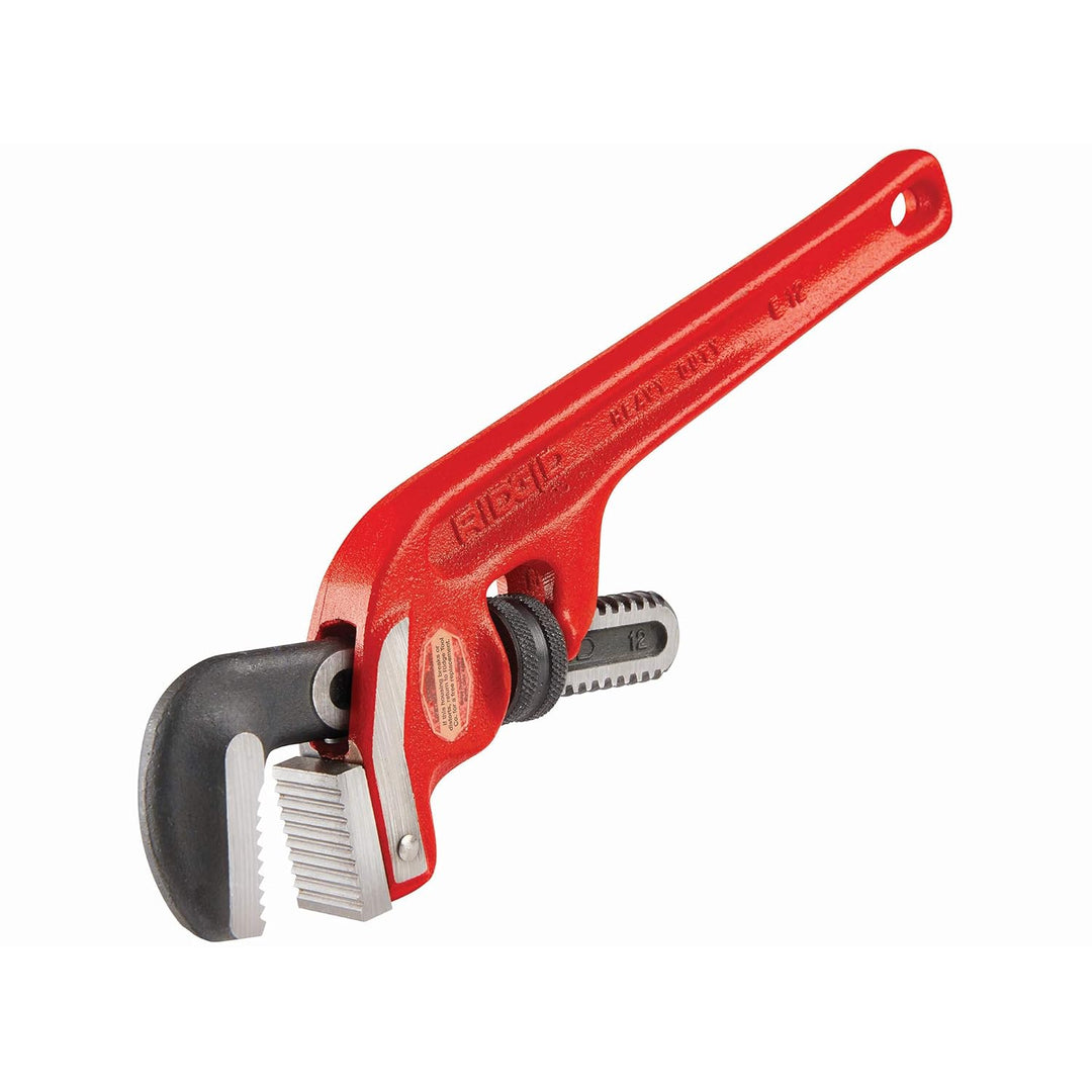 RIDGID 31065 Modell E-12 Rohrzange gekröpft für schwere Beanspruchung, 12" Sanitär-Schraubenschlüsse