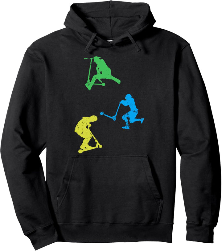 Scooter Stunts - Scooter Tricks Stunt Scooter Kinder Jungen Pullover Hoodie