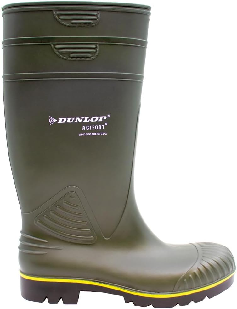 DUNLOP Stiefel Acifort Non-Safety 40 EU Grün, 40 EU Gr&amp;